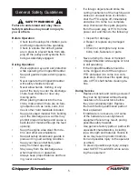 Предварительный просмотр 7 страницы Harper 5400 Operator'S Manual