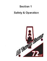 Preview for 5 page of Harper ATM 72 LC Operator'S Manual