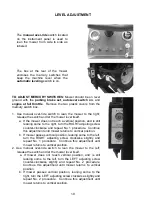 Preview for 14 page of Harper ATM 72 LC Operator'S Manual