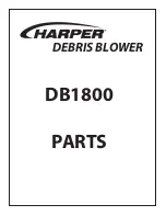 Preview for 15 page of Harper DB1800 Operator'S Manual