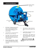 Предварительный просмотр 9 страницы Harper DEBRIS 2700 Operator'S Manual