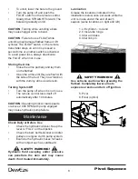 Preview for 10 page of Harper DewEze 600 Series Manual