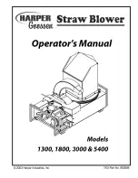 Harper Goossen 1300 Operator'S Manual preview