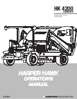 Harper HAWK HK 4200 Operator'S Manual preview