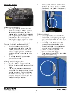 Preview for 18 page of Harper HAWK HK 4200 Operator'S Manual