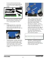 Preview for 25 page of Harper HAWK HK 4200 Operator'S Manual