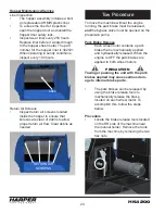 Preview for 26 page of Harper HAWK HK 4200 Operator'S Manual