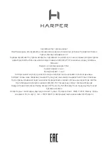 Preview for 13 page of Harper HB-413 Instruction Manual