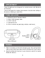 Предварительный просмотр 3 страницы Harper HB-551 User Manual