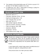 Preview for 6 page of Harper HB-551 User Manual