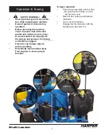 Preview for 9 page of Harper MultiLoader Operator And Parts Manual