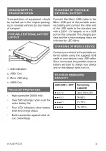 Preview for 3 page of Harper PB-20011 Instruction Manual