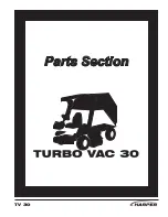 Предварительный просмотр 19 страницы Harper Turbo vac 30 Operators Manual And Parts Lists