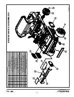 Предварительный просмотр 33 страницы Harper Turbo vac 30 Operators Manual And Parts Lists