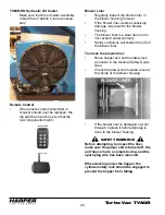 Preview for 22 page of Harper TURBO VAC 60R-HD Operator'S & Parts Manual