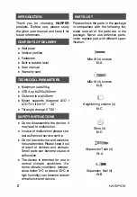 Preview for 2 page of Harper TVT-4230 Instruction Manual