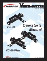 Preview for 1 page of Harper Verti-Cutter VC-60 Operator'S Manual