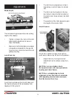 Preview for 12 page of Harper Verti-Cutter VC-60 Operator'S Manual