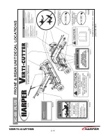 Preview for 41 page of Harper Verti-Cutter VC-60 Operator'S Manual