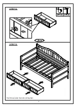 Preview for 8 page of Harper&Bright Designs DAY BED WITH 2 DRAWER WF192860 Assembly Instructions Manual