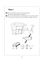 Preview for 8 page of Harper&Bright Designs PP038658EAA Operation Instructions Manual