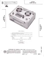 Harpers NL-404 Service Manual preview