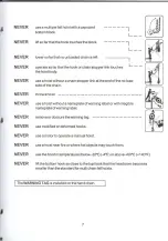 Preview for 7 page of Harrington CF4 Owner'S Manual