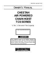 Harrington TCS Series Owner'S Manual preview