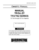 Harrington TF2 Series Manual preview