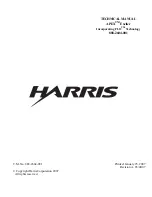 Harris APEX Technical Manual preview