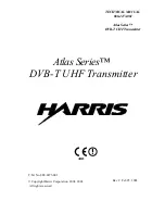 Harris Atlas DVL1100 Technical Manual preview