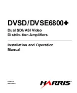 Preview for 3 page of Harris DVSD6800+ Installation And Operation Manual