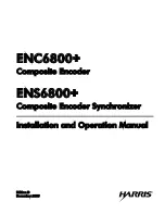 Preview for 3 page of Harris ENC6800+ Installation And Operation Manual