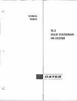 Preview for 63 page of Harris GATES FM-20H3 Technical Manual