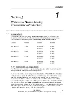 Preview for 13 page of Harris Intelligent Transmitter Platinum-i Series Technical Manual