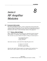 Preview for 173 page of Harris Intelligent Transmitter Platinum-i Series Technical Manual