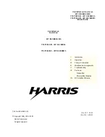 Предварительный просмотр 1 страницы Harris Platinum HT EL 2000HS Technical Manual