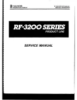 Предварительный просмотр 8 страницы Harris RF-3200 Service Manual