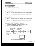 Предварительный просмотр 51 страницы Harris RF-3200 Service Manual