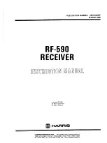 Preview for 3 page of Harris RF-590 Instruction Manual