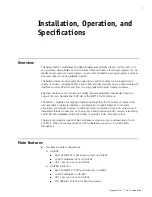 Preview for 11 page of Harris SELENIO SEL-MDX1-EES Installation And Operation Manual