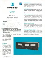 Предварительный просмотр 1 страницы Harris STM-1 Technical Manual