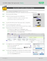 Preview for 2 page of Harris XL-185P Pairing Manuals