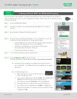 Preview for 6 page of Harris XL-185P Pairing Manuals