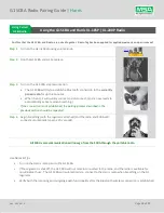 Preview for 10 page of Harris XL-185P Pairing Manuals