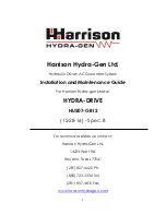 Harrison Hydra-Gen HU507-GB12 Installation And Maintenance Manual preview