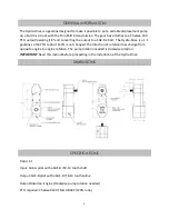 Preview for 2 page of Harrison Hydra-Gen HU507-GB12 Installation And Maintenance Manual