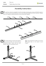 Предварительный просмотр 4 страницы Harrod UK Wheelaway TEN-109 Assembly Instructions Manual