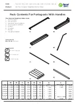 Предварительный просмотр 2 страницы Harrod FBL-545-4G Assembly Instructions Manual