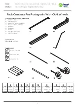 Предварительный просмотр 4 страницы Harrod FBL-545-4G Assembly Instructions Manual